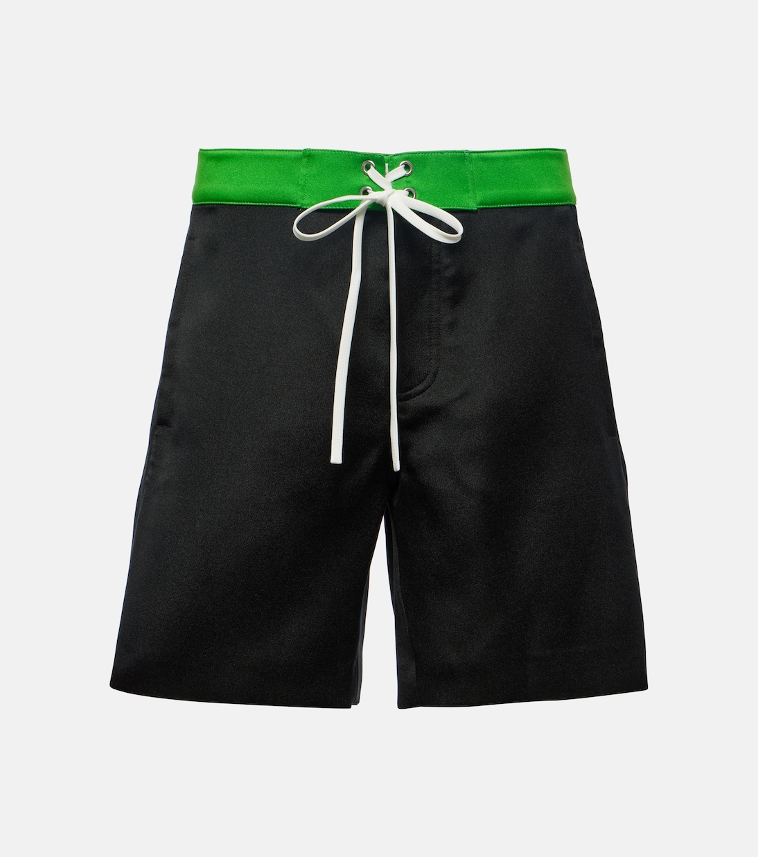 Атласные шорты Miu Miu, Nero+Erba
Атласные шорты Miu Miu, Nero+Erba