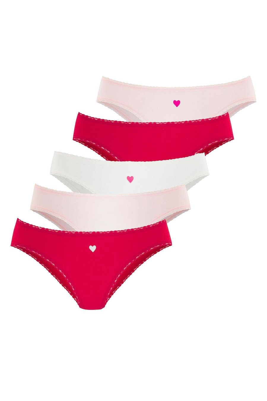 Трусики LASCANA Jazz, пастельно-розовый/темно-красный/белый
Трусики LASCANA Jazz, пастельно-розовый/темно-красный/белый