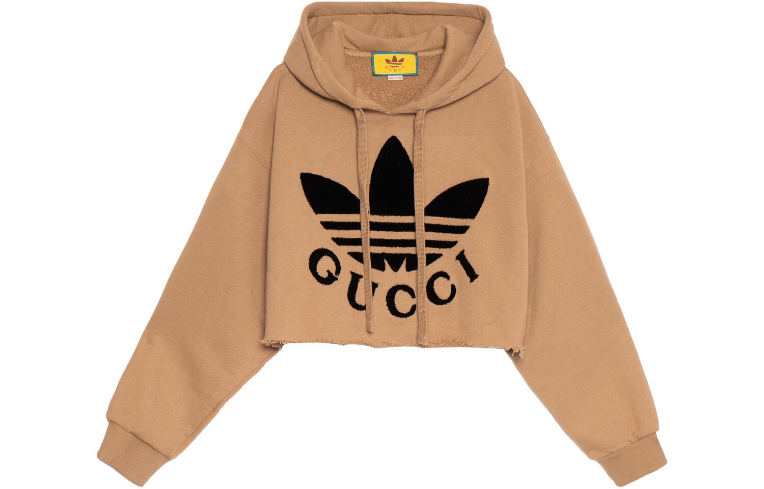 Толстовка женская Adidas Originals x Gucci, бежевый 
Толстовка женская Adidas Originals x Gucci, бежевый