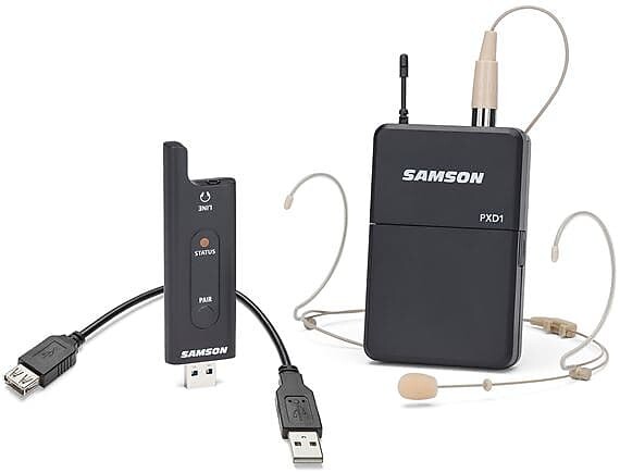 Беспроводная микрофонная система Samson XPD2 USB Digital Wireless Headset Microphone System
Беспроводная микрофонная система Samson XPD2 USB Digital Wireless Headset Microphone System