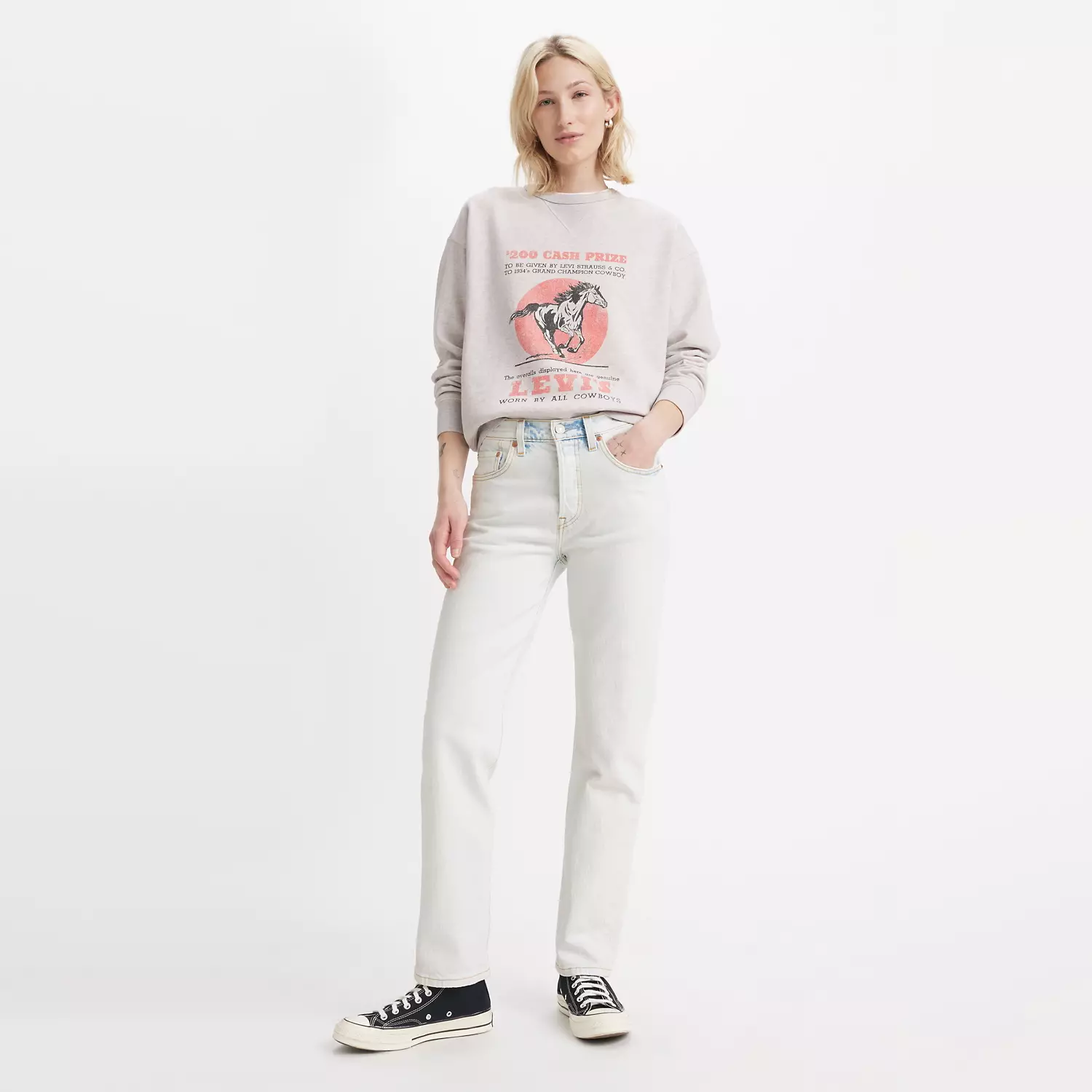 501 женские джинсы оригинального кроя Levi's, цвет Coming Down - Light Wash
501 женские джинсы оригинального кроя Levi's, цвет Coming Down - Light Wash