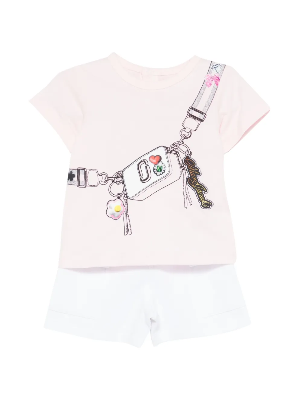 Комплекты с белыми шортами Marc Jacobs Kids, розовый
Комплекты с белыми шортами Marc Jacobs Kids, розовый