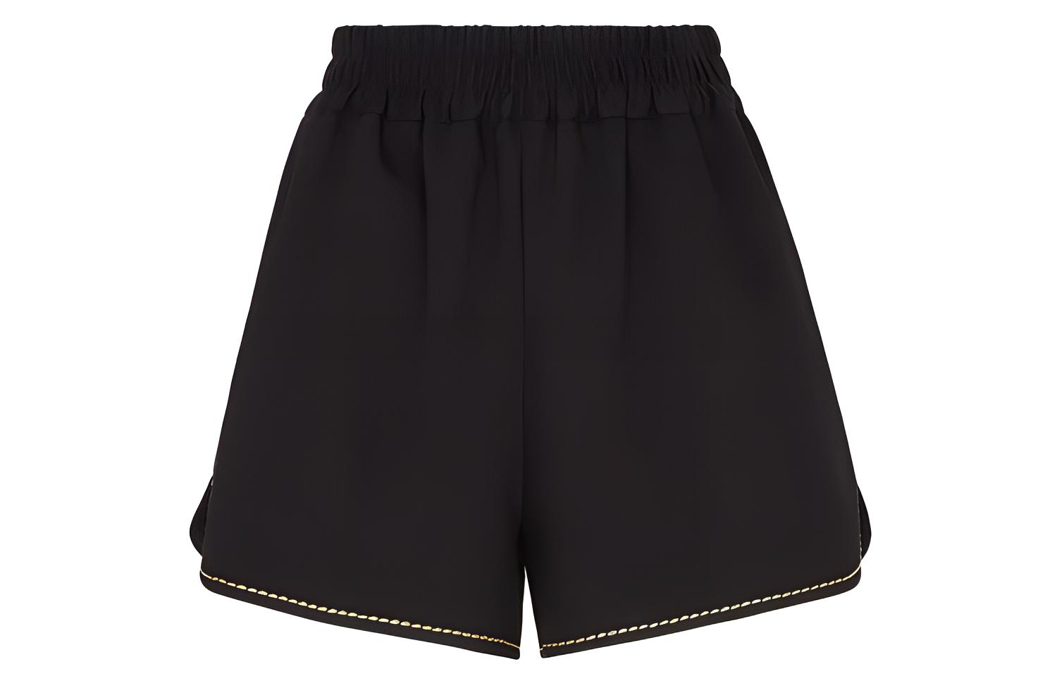 Женские повседневные шорты черные FENDI 
Женские повседневные шорты черные FENDI