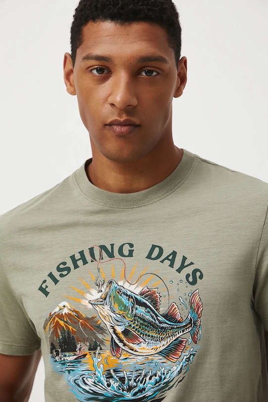 Хлопковая футболка Medicine, зеленый
Хлопковая футболка Medicine, зеленый