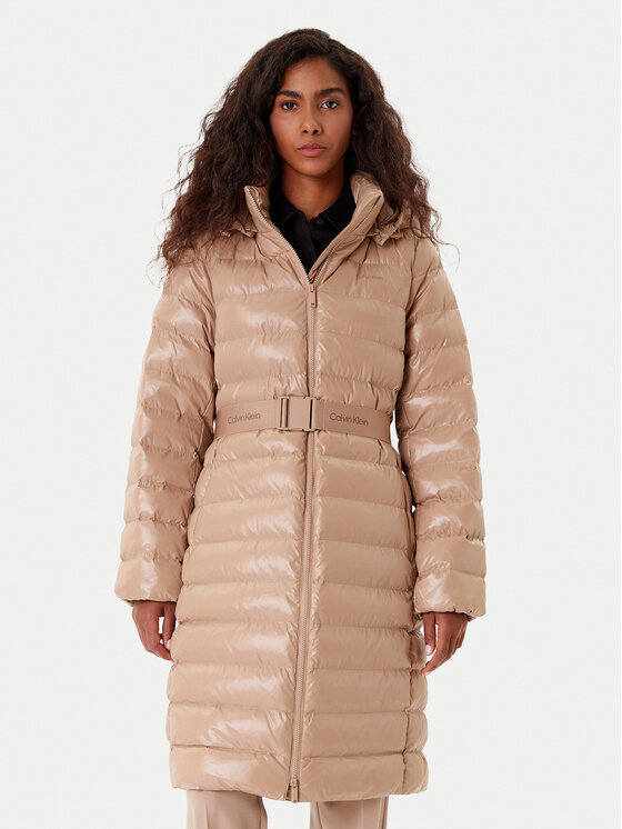 Зимняя куртка slim fit LV044D543G Calvin Klein, бежевый
Зимняя куртка slim fit LV044D543G Calvin Klein, бежевый