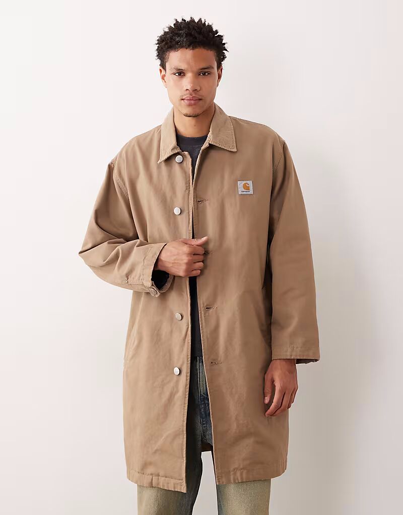 Длинное пальто Webster светло-коричневого цвета Carhartt Wip
Длинное пальто Webster светло-коричневого цвета Carhartt Wip