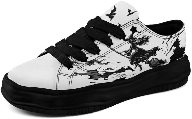 Кроссовки Halloween с тыквой и привидением AWSOLE, модные, унисекс, белый/черный
Кроссовки Halloween с тыквой и привидением AWSOLE, модные, унисекс, белый/черный