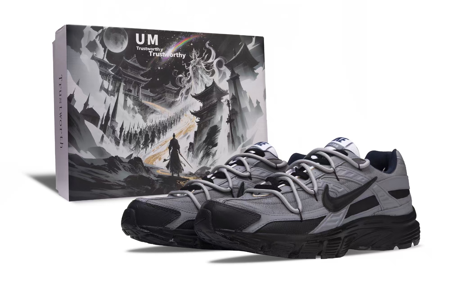 Nike Инициатор амортизация низкий верх повседневные беговые кроссовки unisex black gray
Nike Инициатор амортизация низкий верх повседневные беговые кроссовки unisex black gray