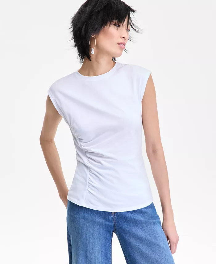 Женская хлопковая майка с боковыми завязками I.N.C. International Concepts, белый
Женская хлопковая майка с боковыми завязками I.N.C. International Concepts, белый