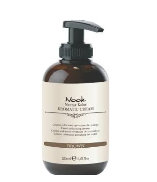 Nook Nectar Color Kromatic Крем-кондиционер для окрашивания волос BROWN (Темно-коричневый) 250 мл
Nook Nectar Color Kromatic Крем-кондиционер для окрашивания волос BROWN (Темно-коричневый) 250 мл