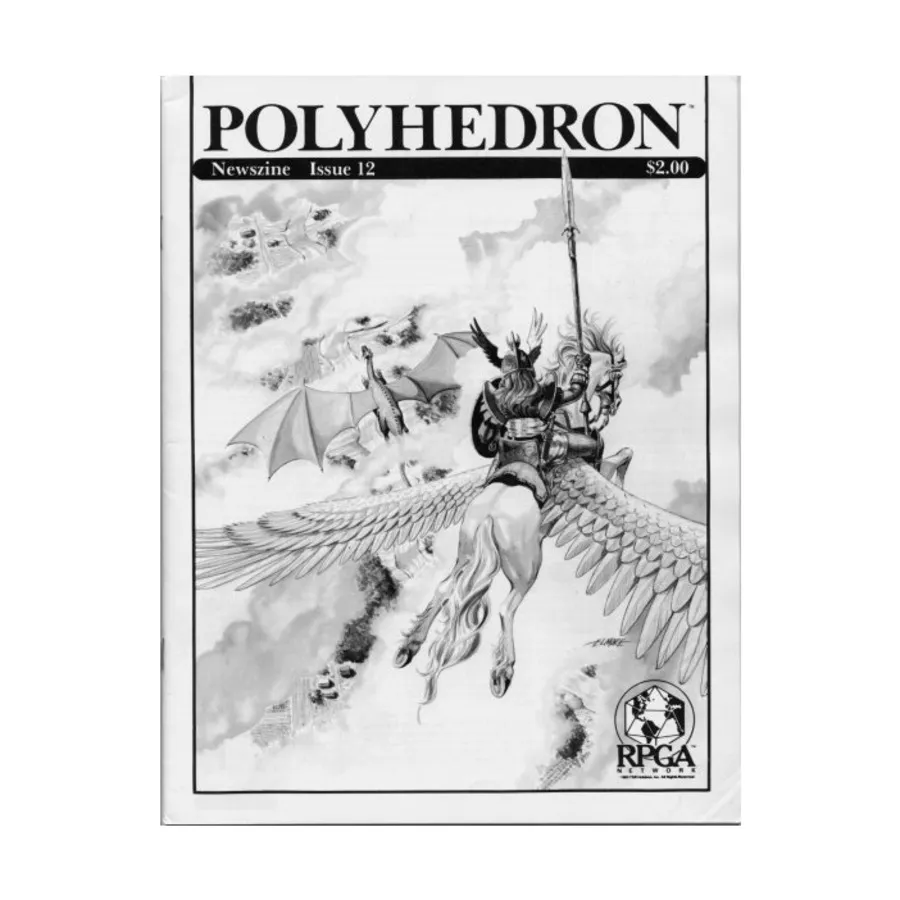 Журнал #12 "Encounters, Knight Hawks - A New Dimension", Polyhedron Magazine #01 - #50
Журнал #12 "Encounters, Knight Hawks - A New Dimension", Polyhedron Magazine #01 - #50