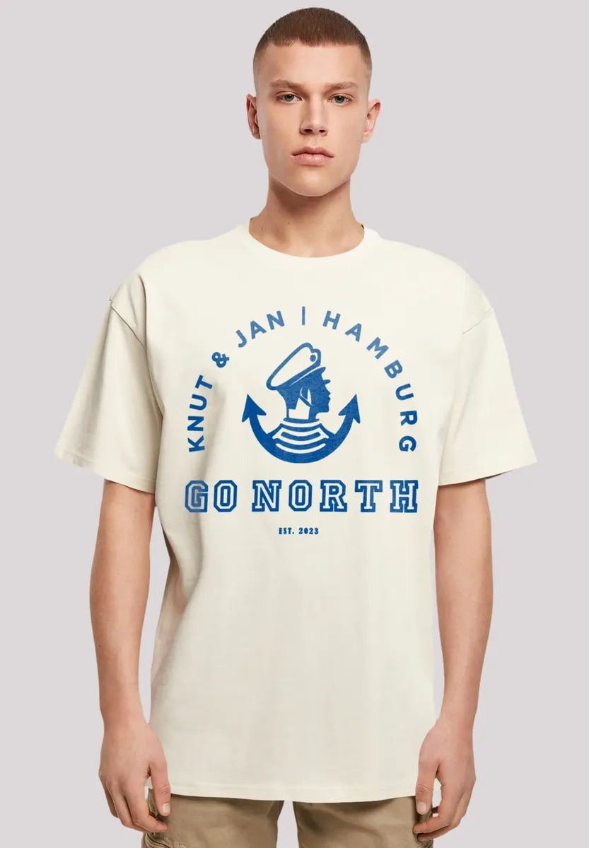 F4NT4STIC Футболка "Go North Knut Jan Hamburg Knut Jan Hamburg", принт, цвет Sand
F4NT4STIC Футболка "Go North Knut Jan Hamburg Knut Jan Hamburg", принт, цвет Sand