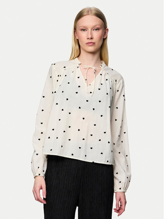 Блуза стандартного кроя Pieces, экрю
Блуза стандартного кроя Pieces, экрю