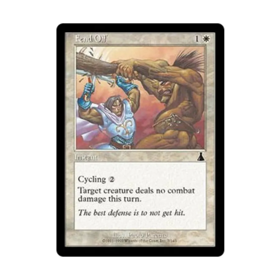 CCG Отбиваться (С), MTG - Urza's Destiny
CCG Отбиваться (С), MTG - Urza's Destiny