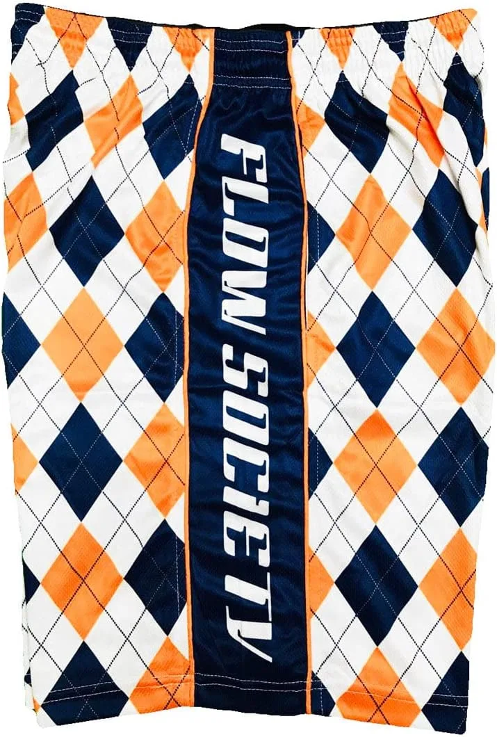 Мужские спортивные шорты Flow Society Navy & Orange Argyle Attack с карманами
Мужские спортивные шорты Flow Society Navy & Orange Argyle Attack с карманами