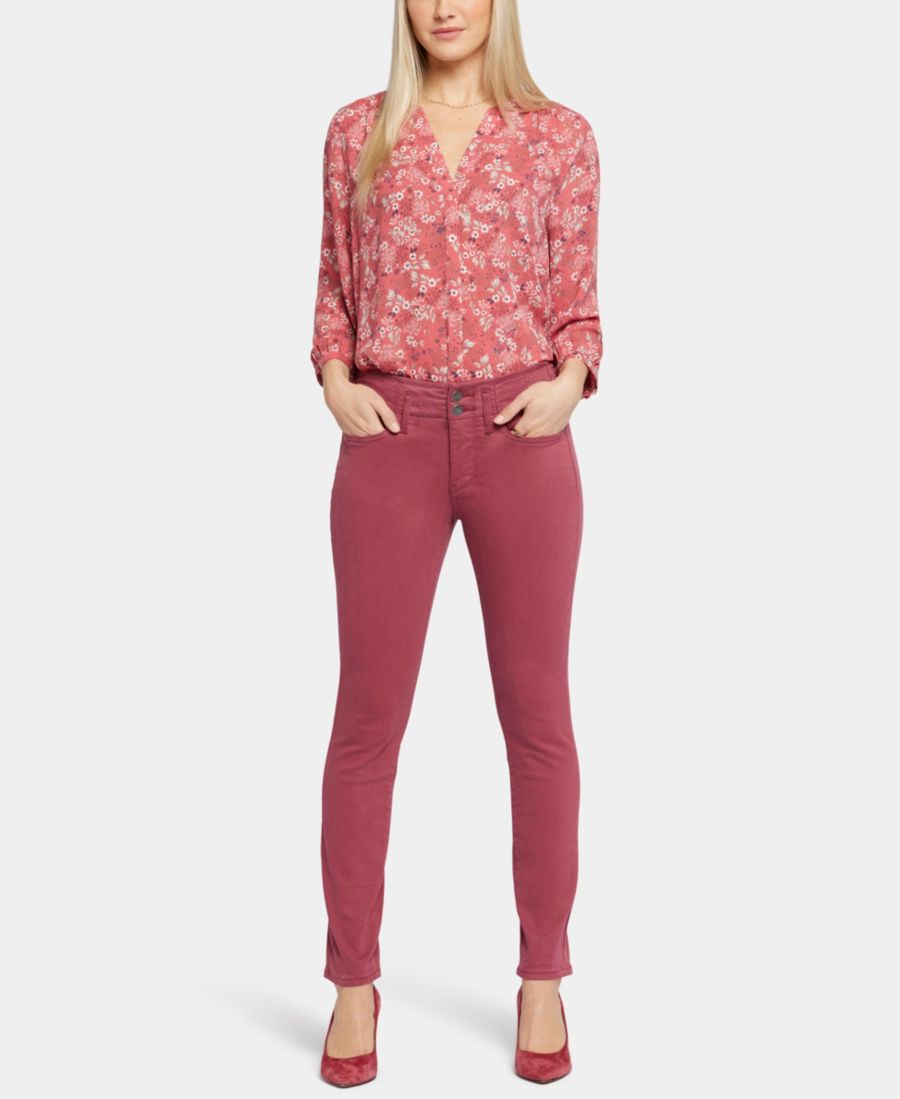 Женские джинсы Ami Skinny Hollywood с зауженным поясом NYDJ, Cranberry Pie
Женские джинсы Ami Skinny Hollywood с зауженным поясом NYDJ, Cranberry Pie