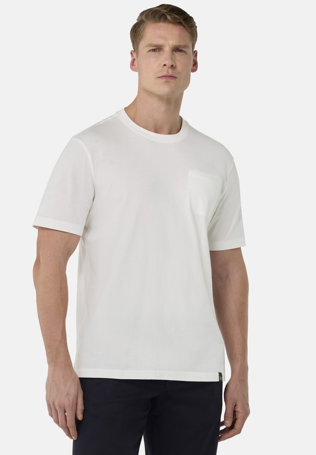 Базовая футболка Boggi Milano, кремовый
Базовая футболка Boggi Milano, кремовый