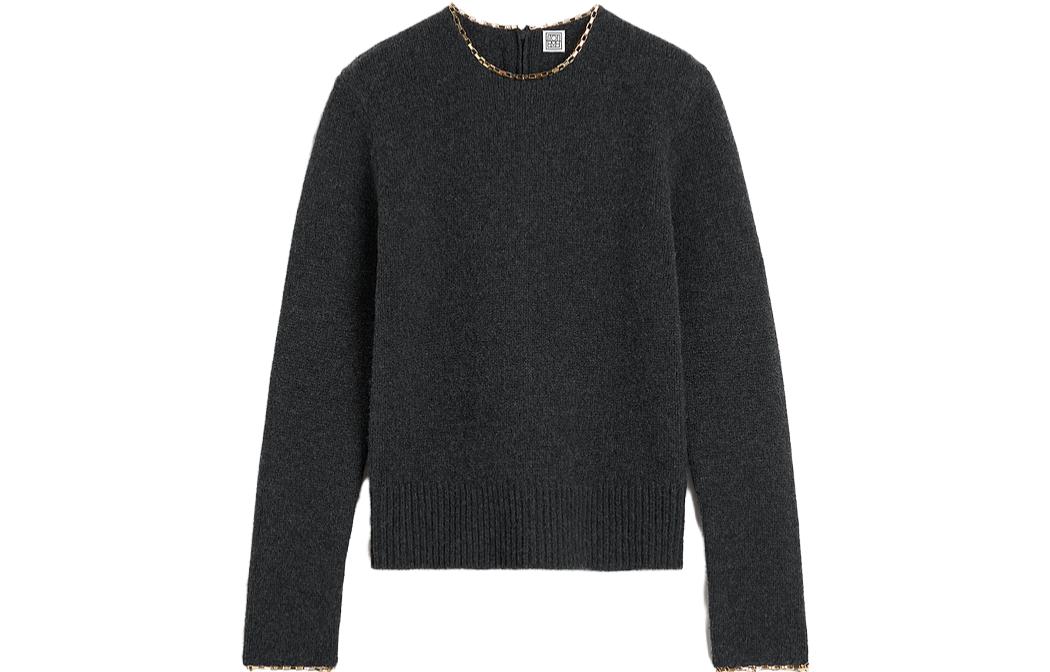 Свитер с косичкой из шерсти и кашемира TOTEME, цвет хизер серый
Свитер с косичкой из шерсти и кашемира TOTEME, цвет хизер серый