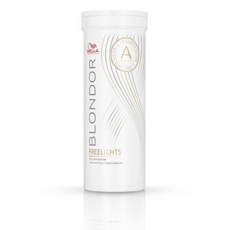 Пудра-осветлитель для мелированных волос, 400 г WELLA Blondor Freelights
Пудра-осветлитель для мелированных волос, 400 г WELLA Blondor Freelights