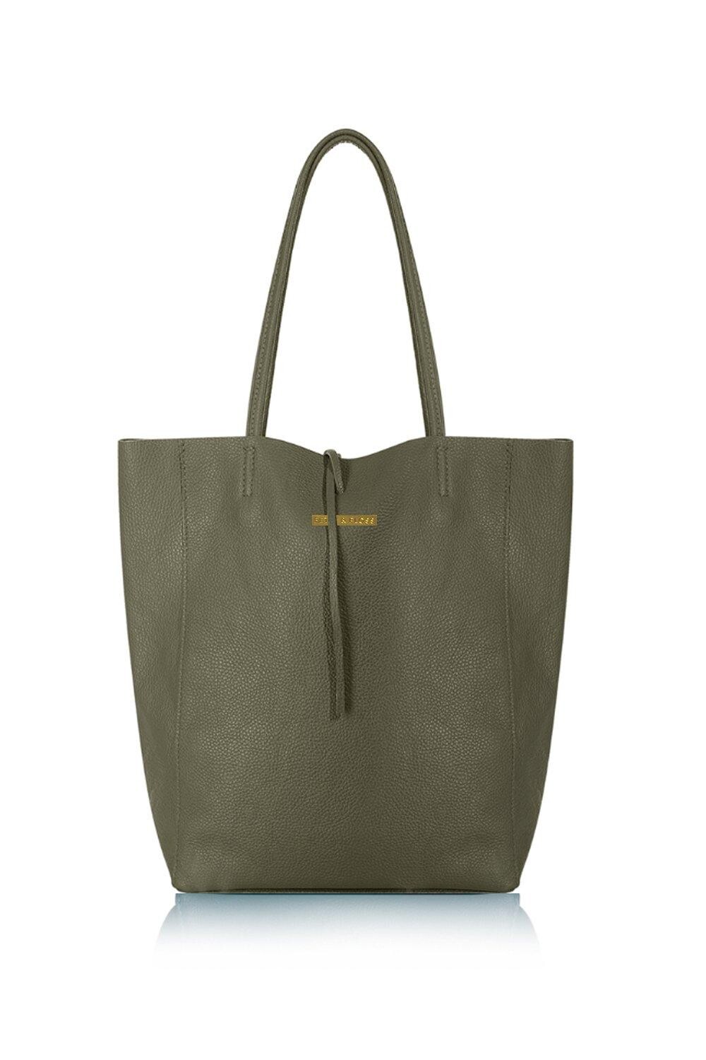 Сумка-тоут из мягкой кожи 'Milan' Betsy & Floss, зеленый
Сумка-тоут из мягкой кожи 'Milan' Betsy & Floss, зеленый