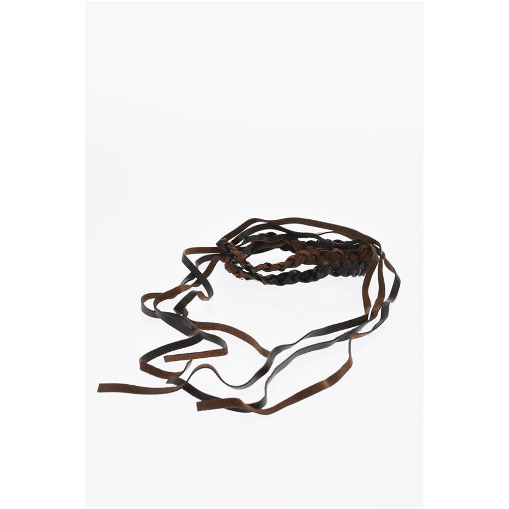 Плетеное кожаное ожерелье RODEO BOY Dsquared2, коричневый
Плетеное кожаное ожерелье RODEO BOY Dsquared2, коричневый