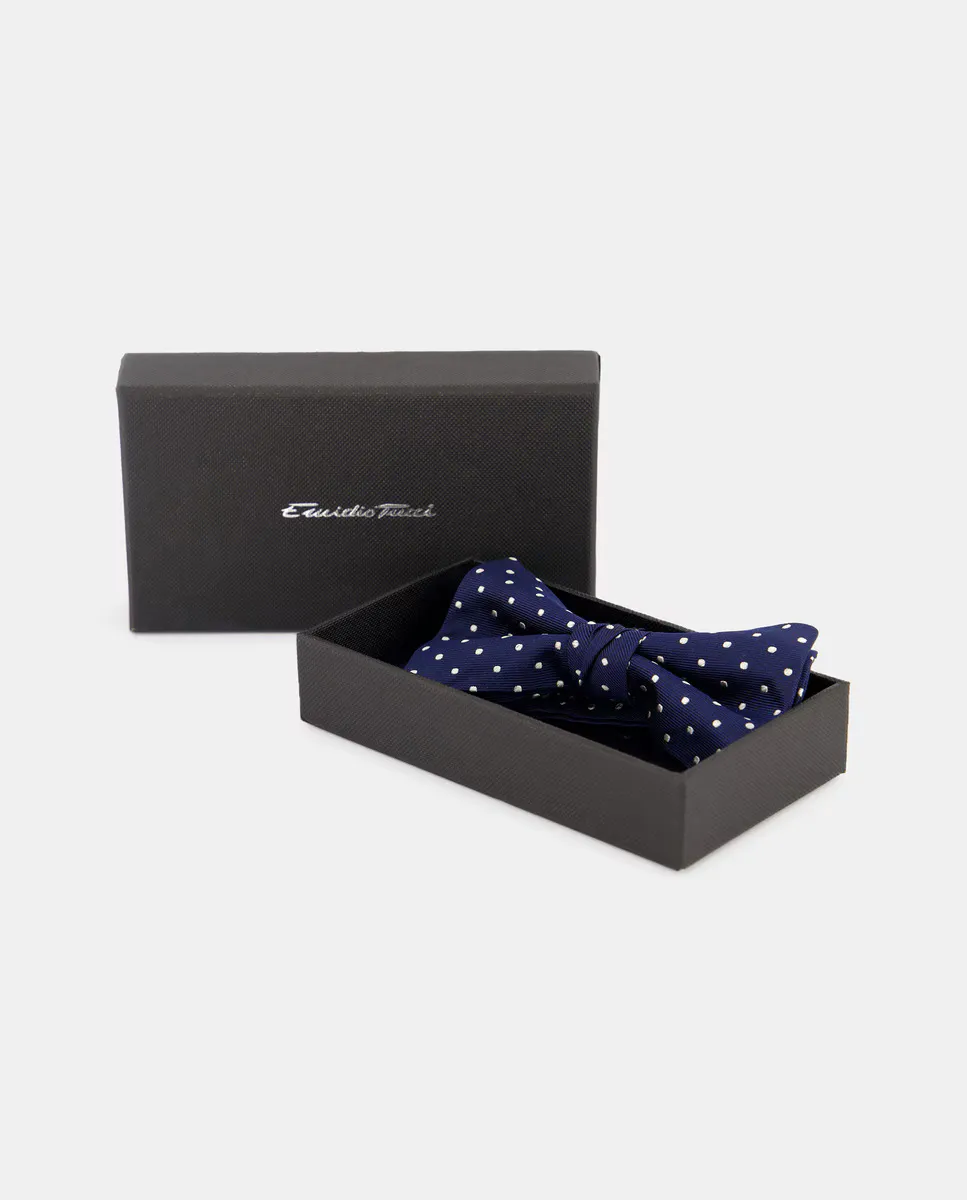 Регулируемый мужской галстук-бабочка Emidio Tucci, темно-синий
Регулируемый мужской галстук-бабочка Emidio Tucci, темно-синий