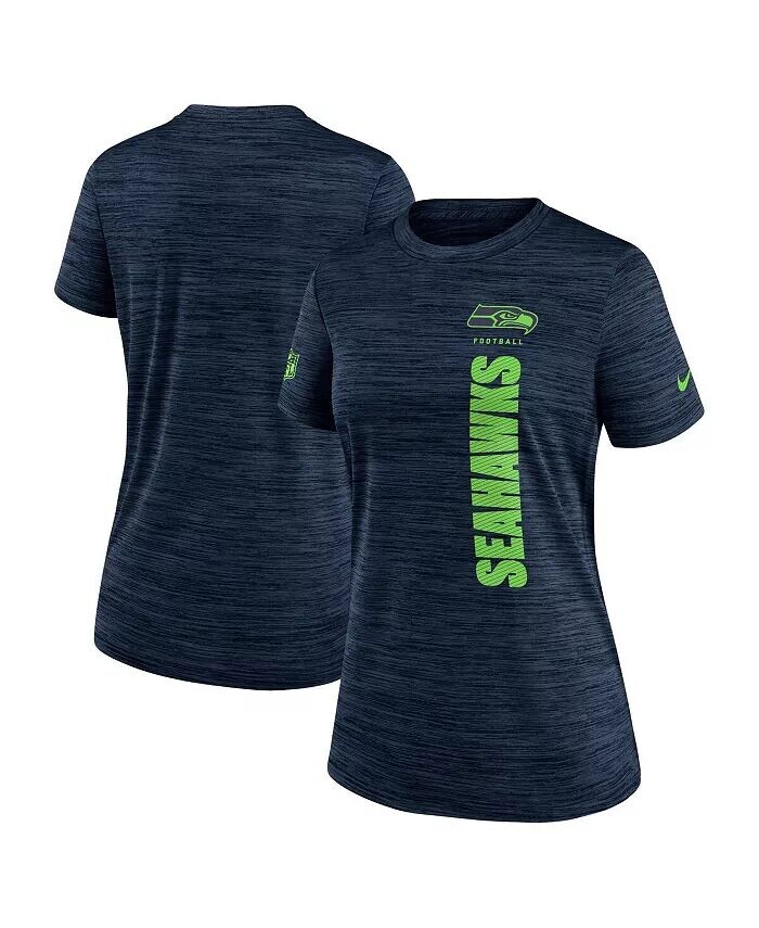 Женская темно-синяя футболка Seattle Seahawks Velocity Performance Nike, синий
Женская темно-синяя футболка Seattle Seahawks Velocity Performance Nike, синий