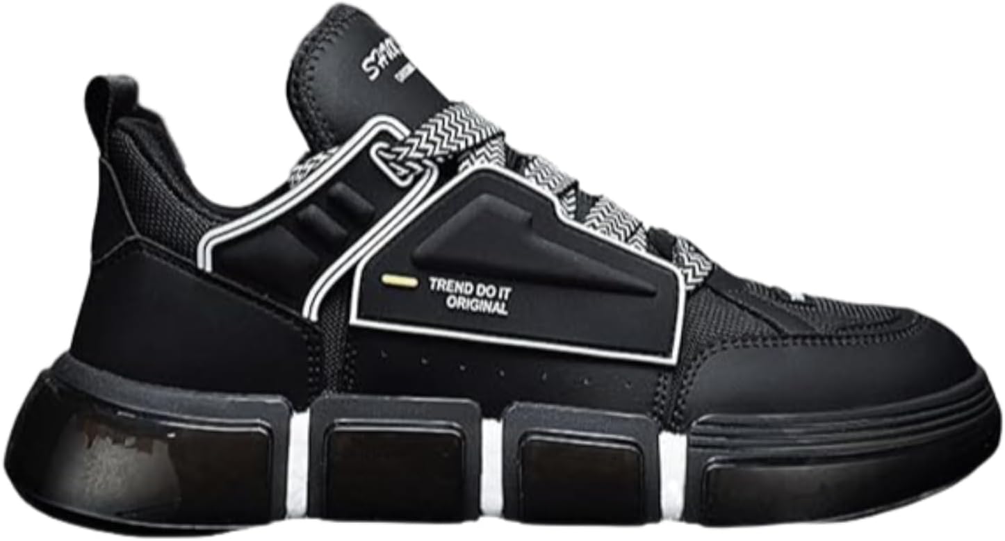 Мужские дышащие спортивные кроссовки для тренировок в зале, с противоскользящей толстой подошвой, для бега, низкие, комфортные, на шнуровке Lexamen, черный
Мужские дышащие спортивные кроссовки для тренировок в зале, с противоскользящей толстой подошвой, для бега, низкие, комфортные, на шнуровке Lexamen, черный