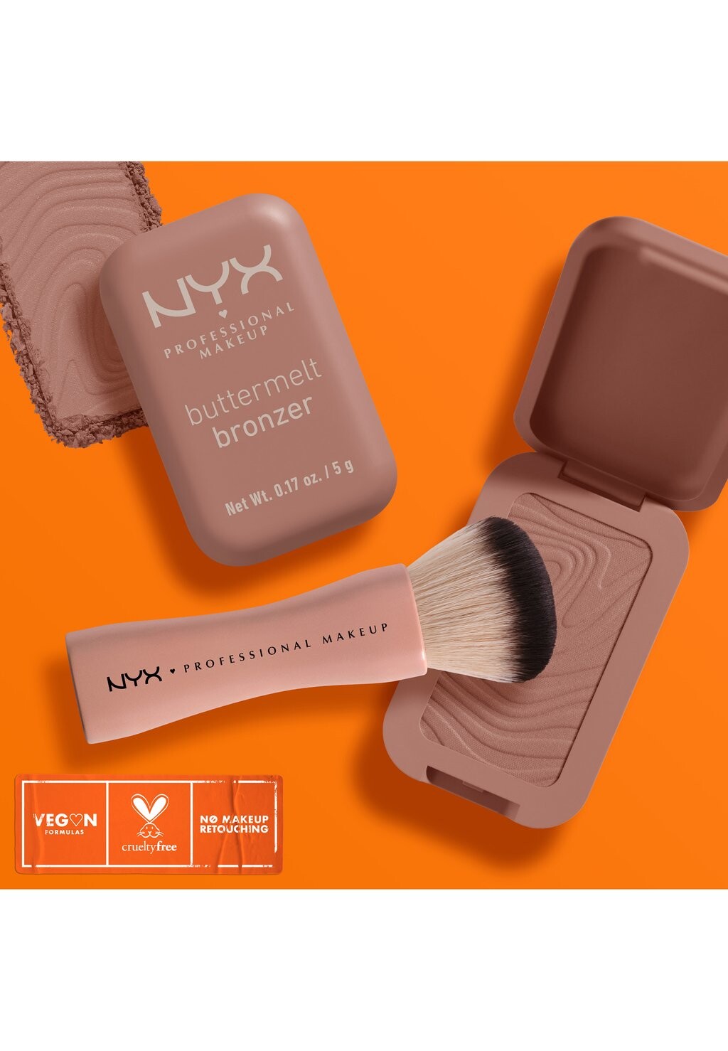 Бронзер BUTTERMELT BRONZE NYX Professional Makeup, бежевый
Бронзер BUTTERMELT BRONZE NYX Professional Makeup, бежевый