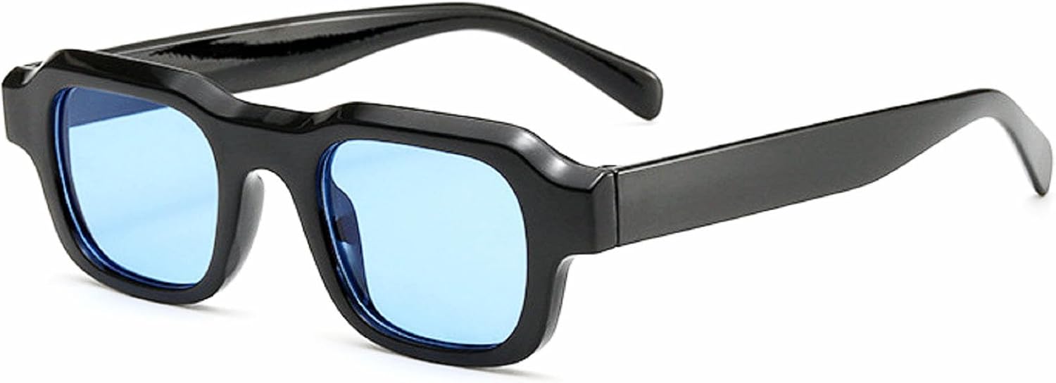 Солнцезащитные очки Melrose Fashion Square для женщин, ретро-очки, защита от УФ-излучения UV400; солнцезащитные очки для мужчин с градиентным панк-эффектом, желто-синие, Black Blue
Солнцезащитные очки Melrose Fashion Square для женщин, ретро-очки, защита от УФ-излучения UV400; солнцезащитные очки для мужчин с градиентным панк-эффектом, желто-синие, Black Blue