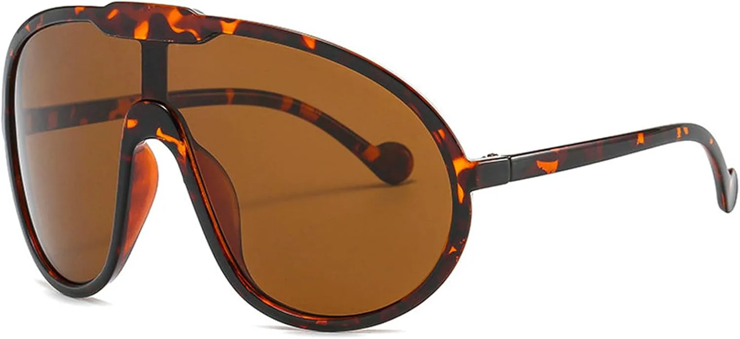 Солнцезащитные очки Helena Square Shield для женщин и мужчин, с градиентными цветными линзами, в оправе-маске, роскошные винтажные солнцезащитные очки, Tea
Солнцезащитные очки Helena Square Shield для женщин и мужчин, с градиентными цветными линзами, в оправе-маске, роскошные винтажные солнцезащитные очки, Tea