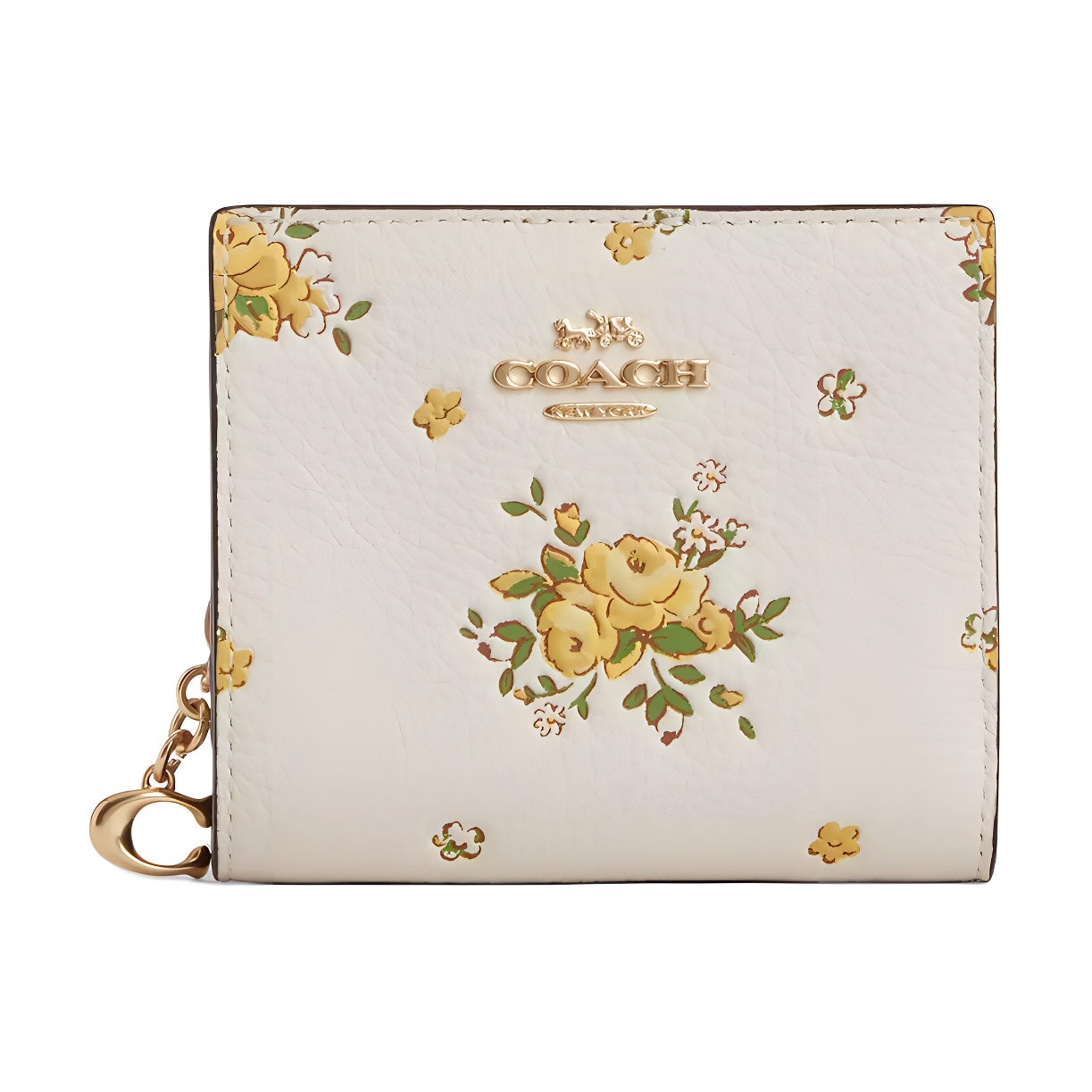 COACH Миниатюрный кожаный кошелёк женский, Chalk & Yellow
COACH Миниатюрный кожаный кошелёк женский, Chalk & Yellow