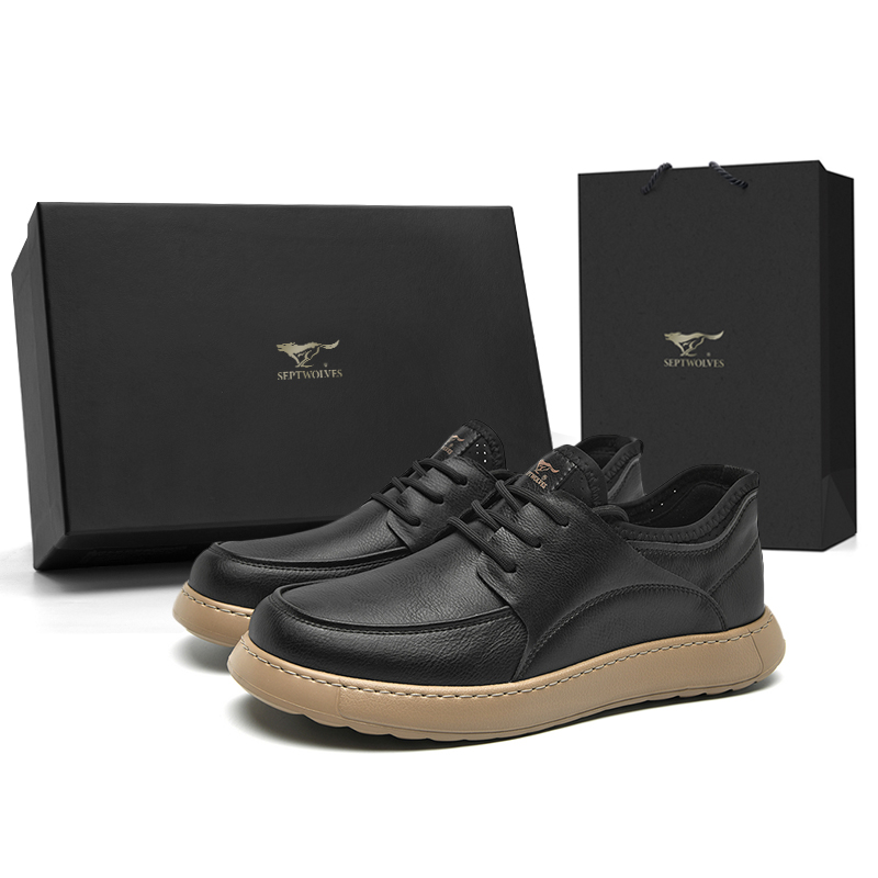 SEPTWOLVES Мужские повседневные туфли с низким верхом, черные/коричневые
SEPTWOLVES Мужские повседневные туфли с низким верхом, черные/коричневые