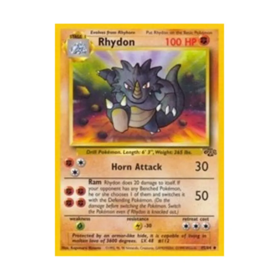 CCG Райдон (Ю) #45, Pokemon - Jungle - Singles
CCG Райдон (Ю) #45, Pokemon - Jungle - Singles