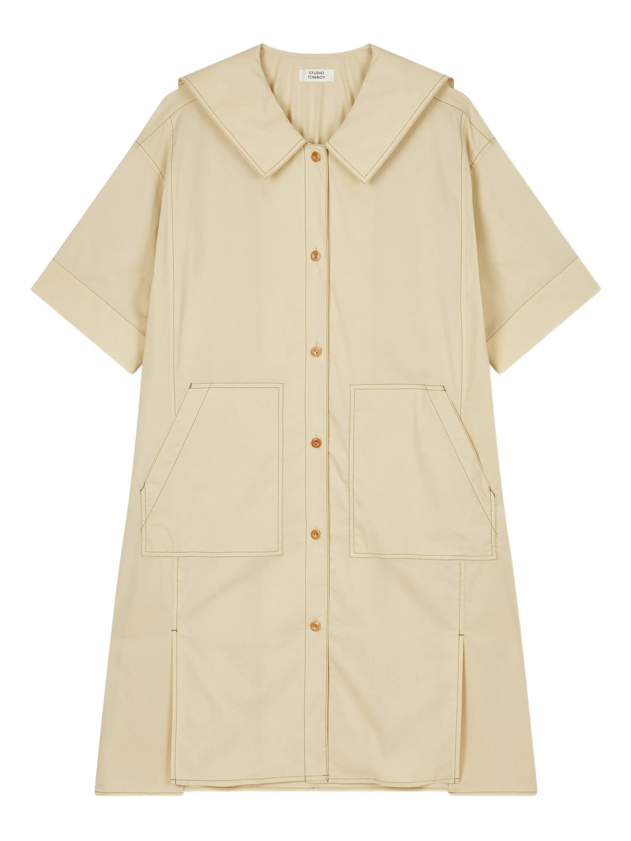 Платье с карманами Studio Tomboy, желтый
Платье с карманами Studio Tomboy, желтый