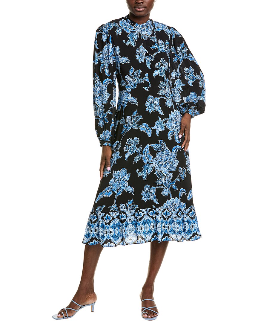 Платье миди Elie Tahari Becca, синий
Платье миди Elie Tahari Becca, синий