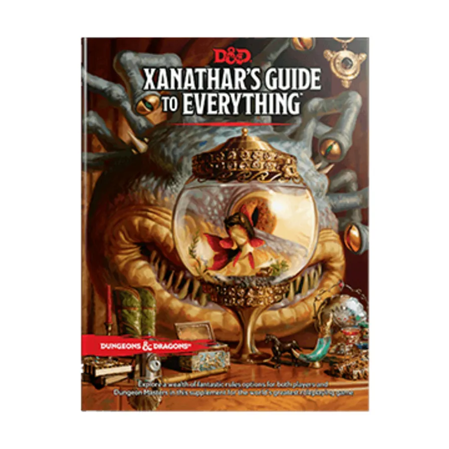 Xanathar's Guide to Everything, Dungeons & Dragons (5th Edition, 2014 Edition) - Core & Assorted, твердый переплет
Xanathar's Guide to Everything, Dungeons & Dragons (5th Edition, 2014 Edition) - Core & Assorted, твердый переплет