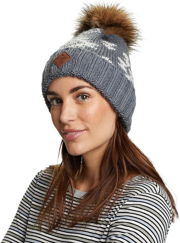 Женская шапка-помпон Pacific Ridge от Eddie Bauer, Gray Heather
Женская шапка-помпон Pacific Ridge от Eddie Bauer, Gray Heather