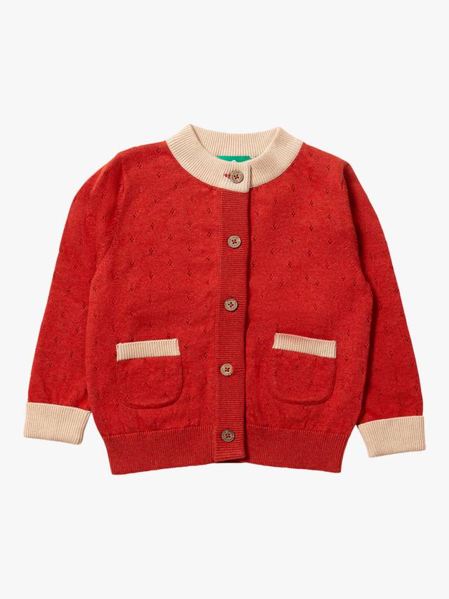 Кардиган baby pointelle из чистого органического хлопка Little Green Radicals, цвет Red/Cream
Кардиган baby pointelle из чистого органического хлопка Little Green Radicals, цвет Red/Cream