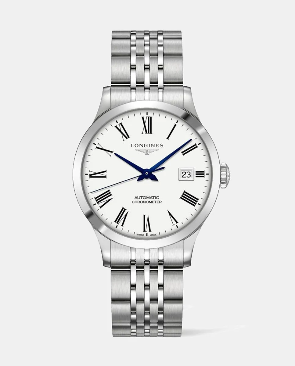 Record Collection L28204116 Автоматические стальные женские часы Longines, серебряный
Record Collection L28204116 Автоматические стальные женские часы Longines, серебряный