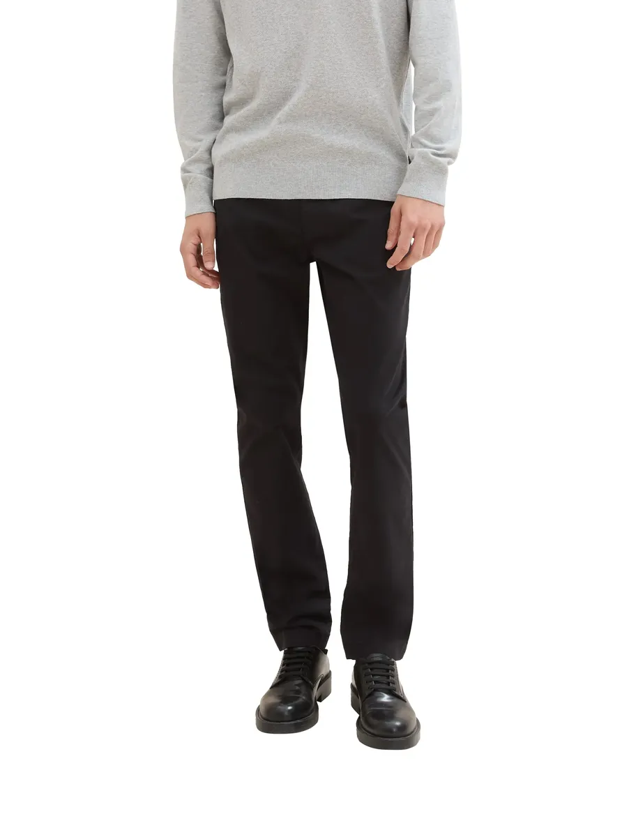 Брюки-чиносы TOM TAILOR с четырьмя карманами, черный
Брюки-чиносы TOM TAILOR с четырьмя карманами, черный