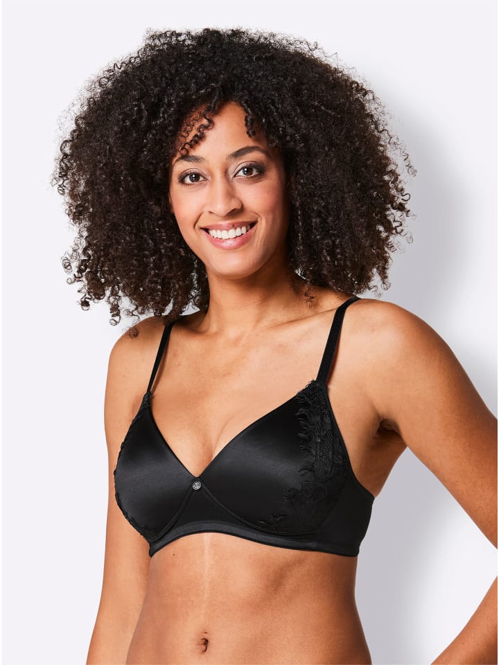 Бюстгальтер с подушечками без косточек, черный WITT WEIDEN
Бюстгальтер с подушечками без косточек, черный WITT WEIDEN