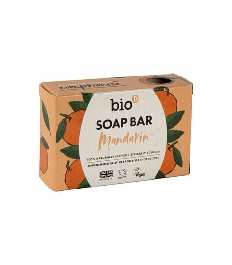 Кусковое мыло «Мандарин», 90 г Bio-D
Кусковое мыло «Мандарин», 90 г Bio-D