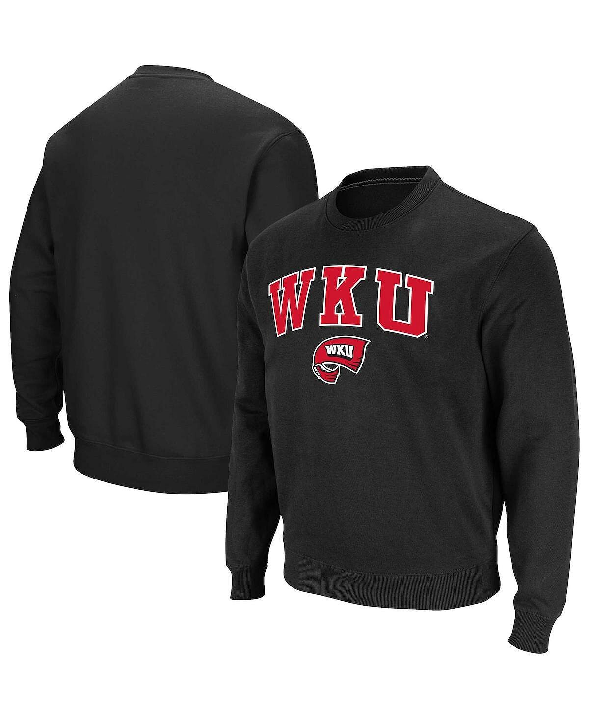 Мужской черный пуловер с логотипом Western Kentucky Hilltoppers с капюшоном и свитшотом Colosseum
Мужской черный пуловер с логотипом Western Kentucky Hilltoppers с капюшоном и свитшотом Colosseum