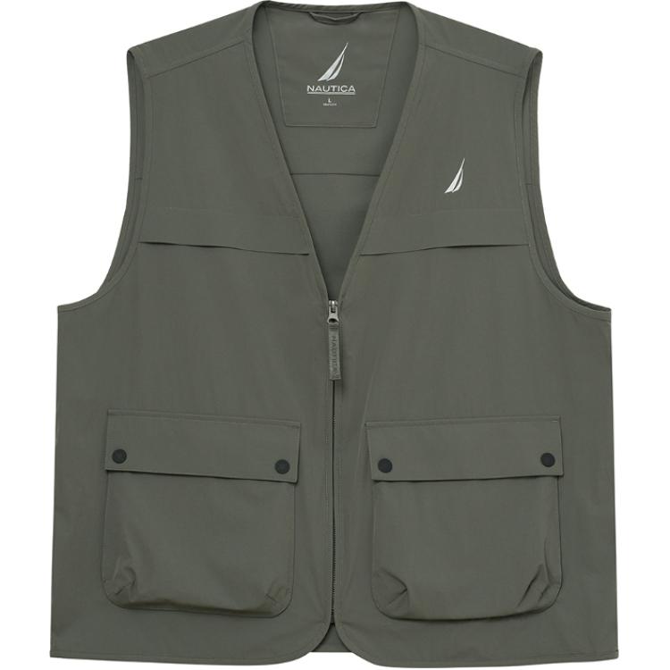 NAUTICA Мужская жилетка, 3BP Seaweed Green (241)
NAUTICA Мужская жилетка, 3BP Seaweed Green (241)