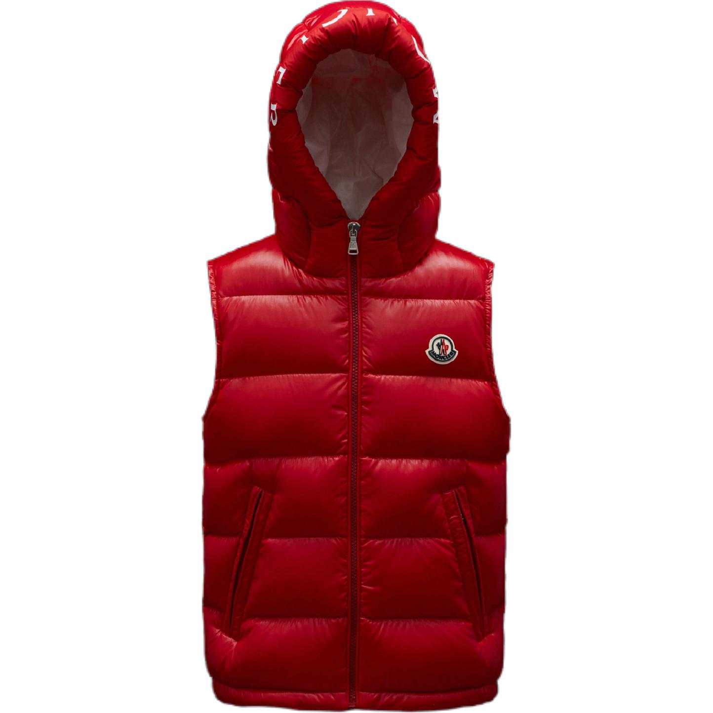 Детский жилет-пуховик Moncler, красный
Детский жилет-пуховик Moncler, красный