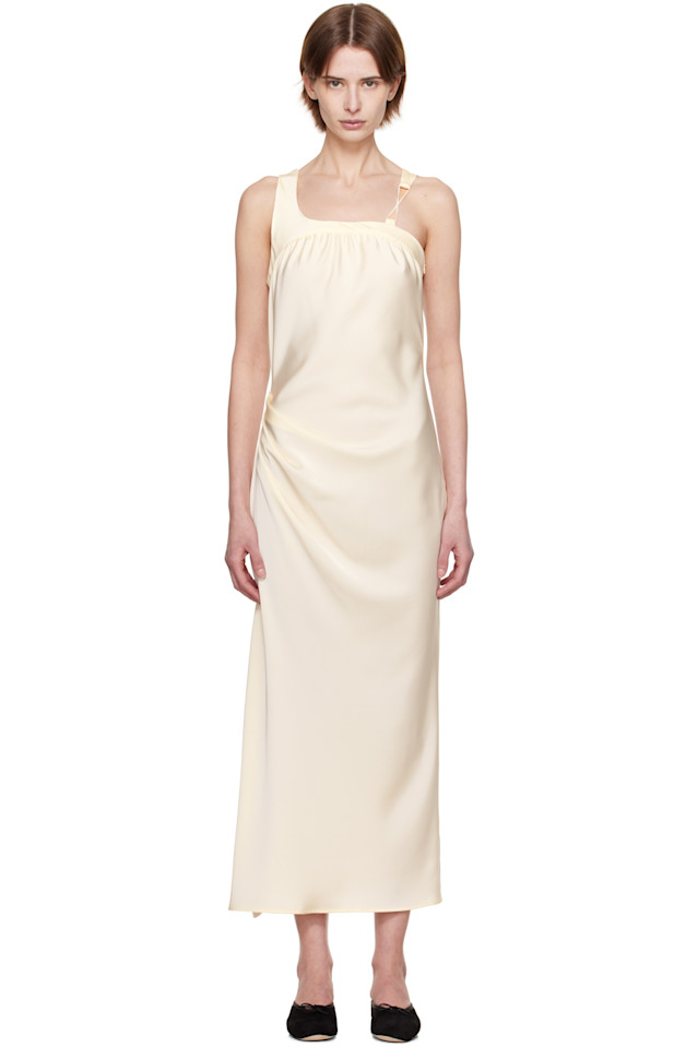 Макси-платье с атласной спинкой и завязками Kijun, цвет ivory
Макси-платье с атласной спинкой и завязками Kijun, цвет ivory
