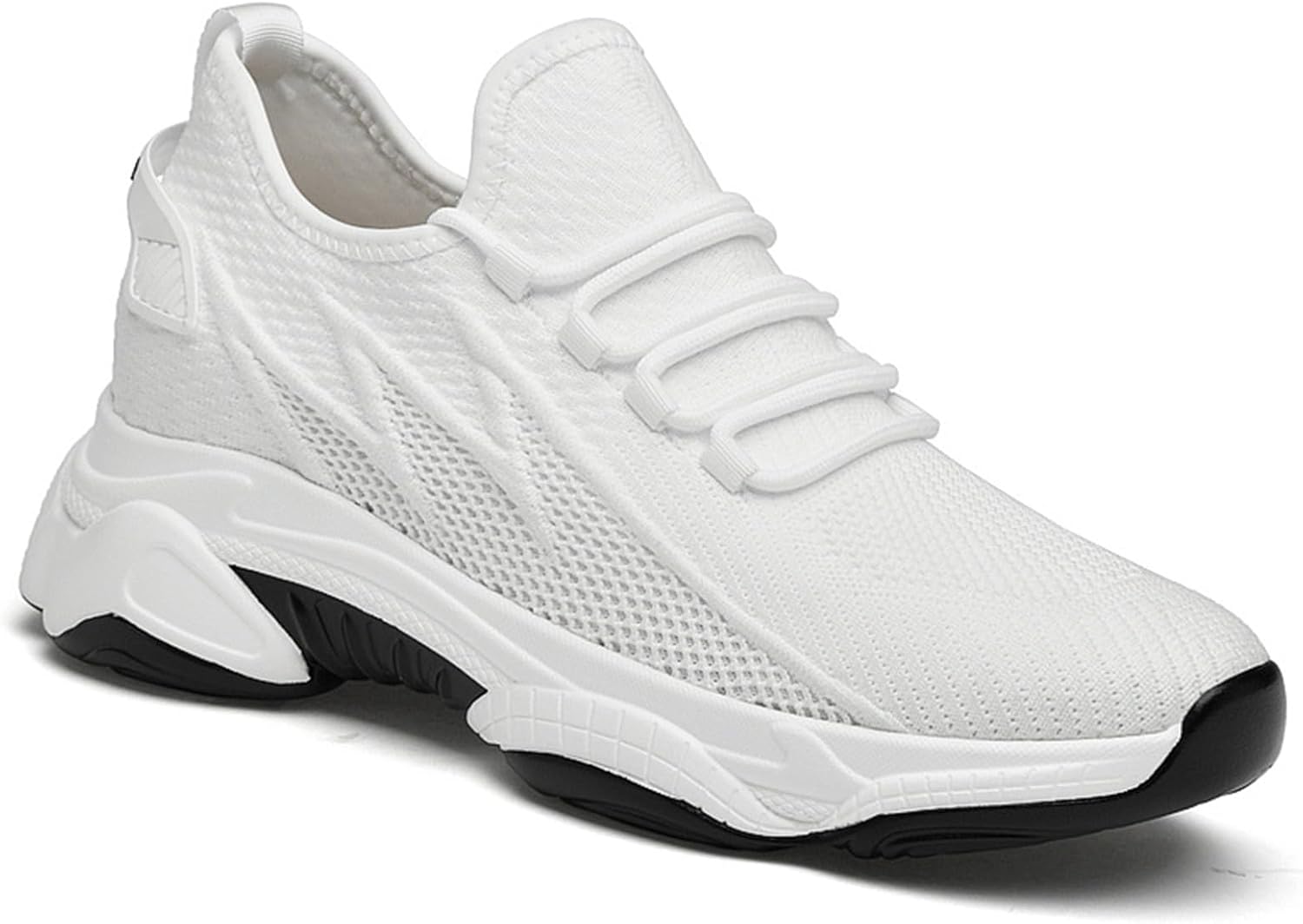 Мужские кроссовки на скрытой платформе, дышащие, из сетки, легкие спортивные повседневные обувь для мужчин Generic, белый
Мужские кроссовки на скрытой платформе, дышащие, из сетки, легкие спортивные повседневные обувь для мужчин Generic, белый