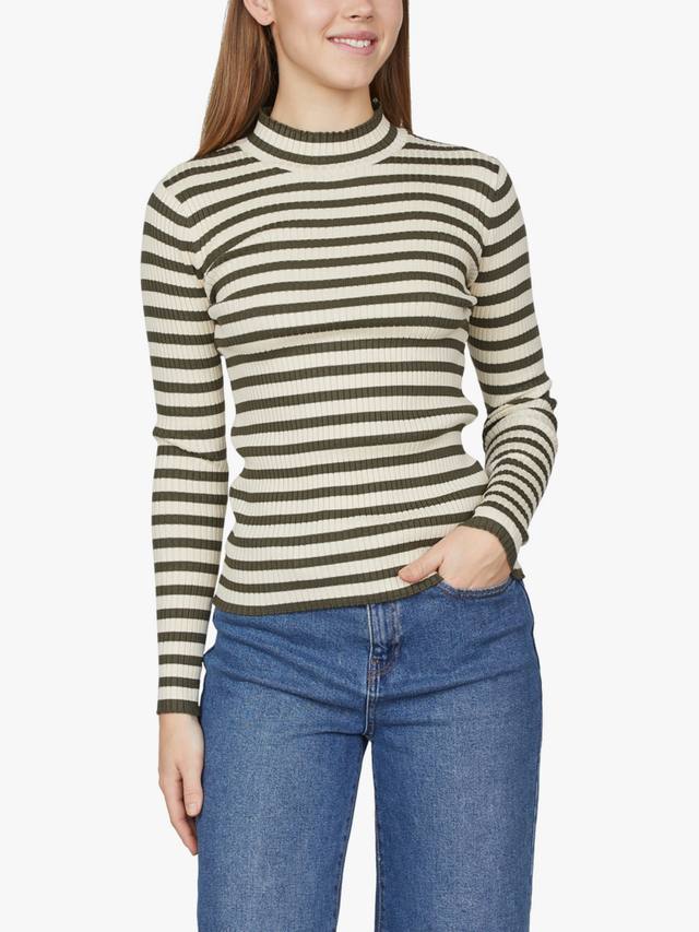 Топ с высоким вырезом в полоску huga Sisters Point, цвет Khaki/White
Топ с высоким вырезом в полоску huga Sisters Point, цвет Khaki/White