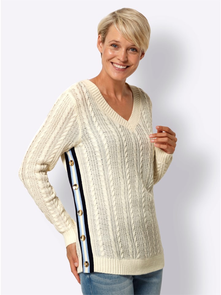 Свитер Sieh an!, экрю
Свитер Sieh an!, экрю